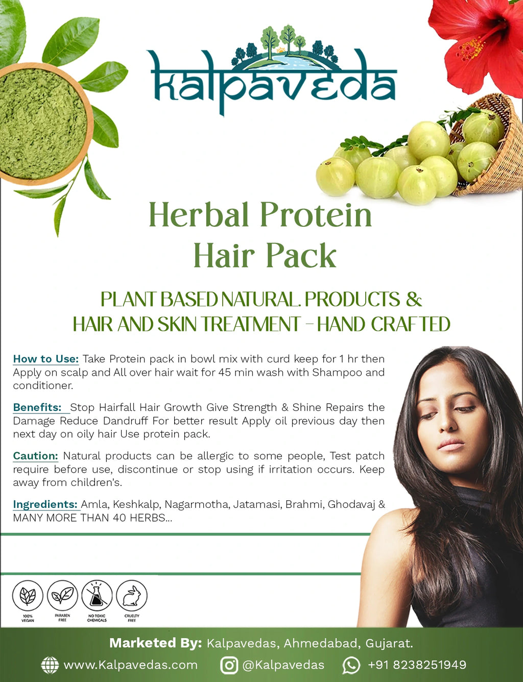 Herbal Protein Hair Pack