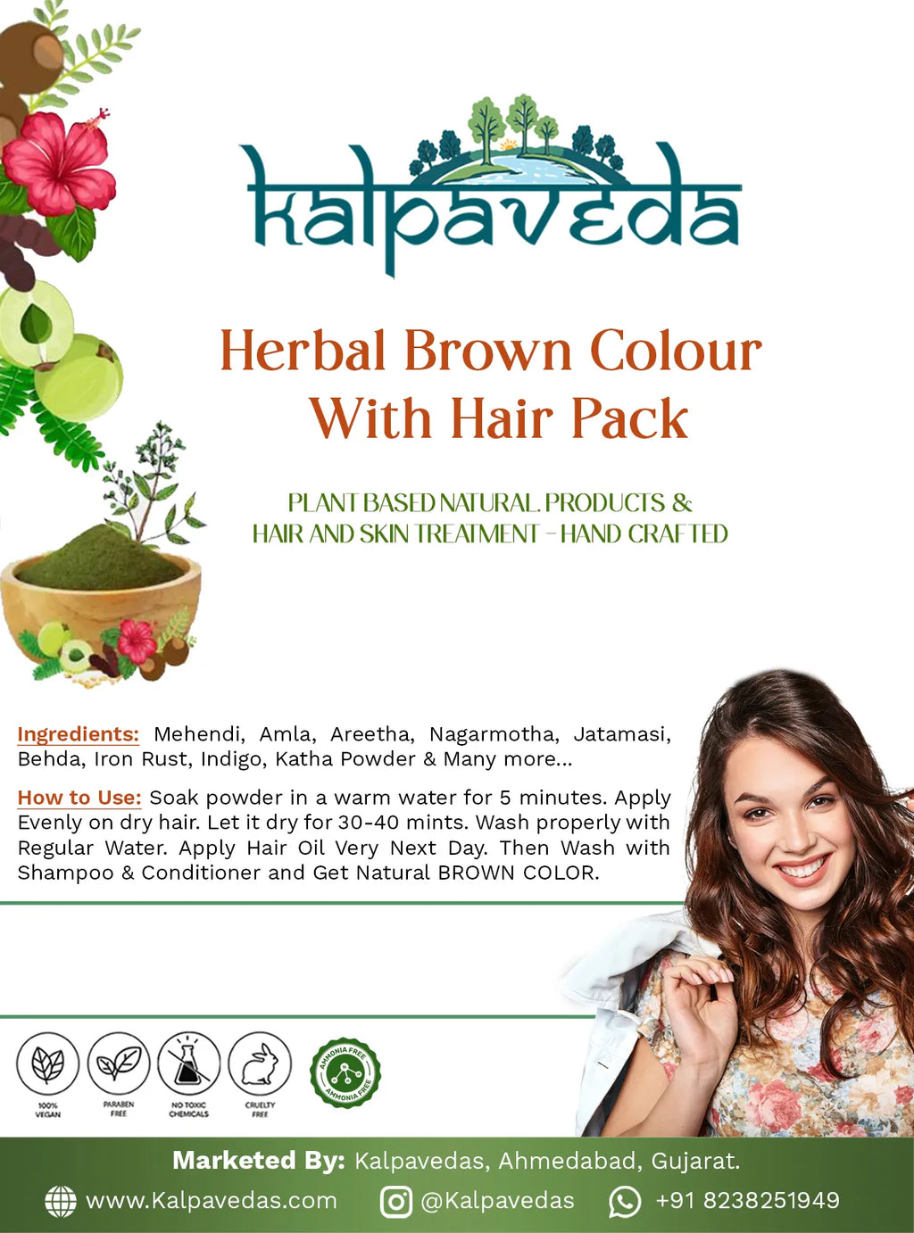 Herbal Brown Colour