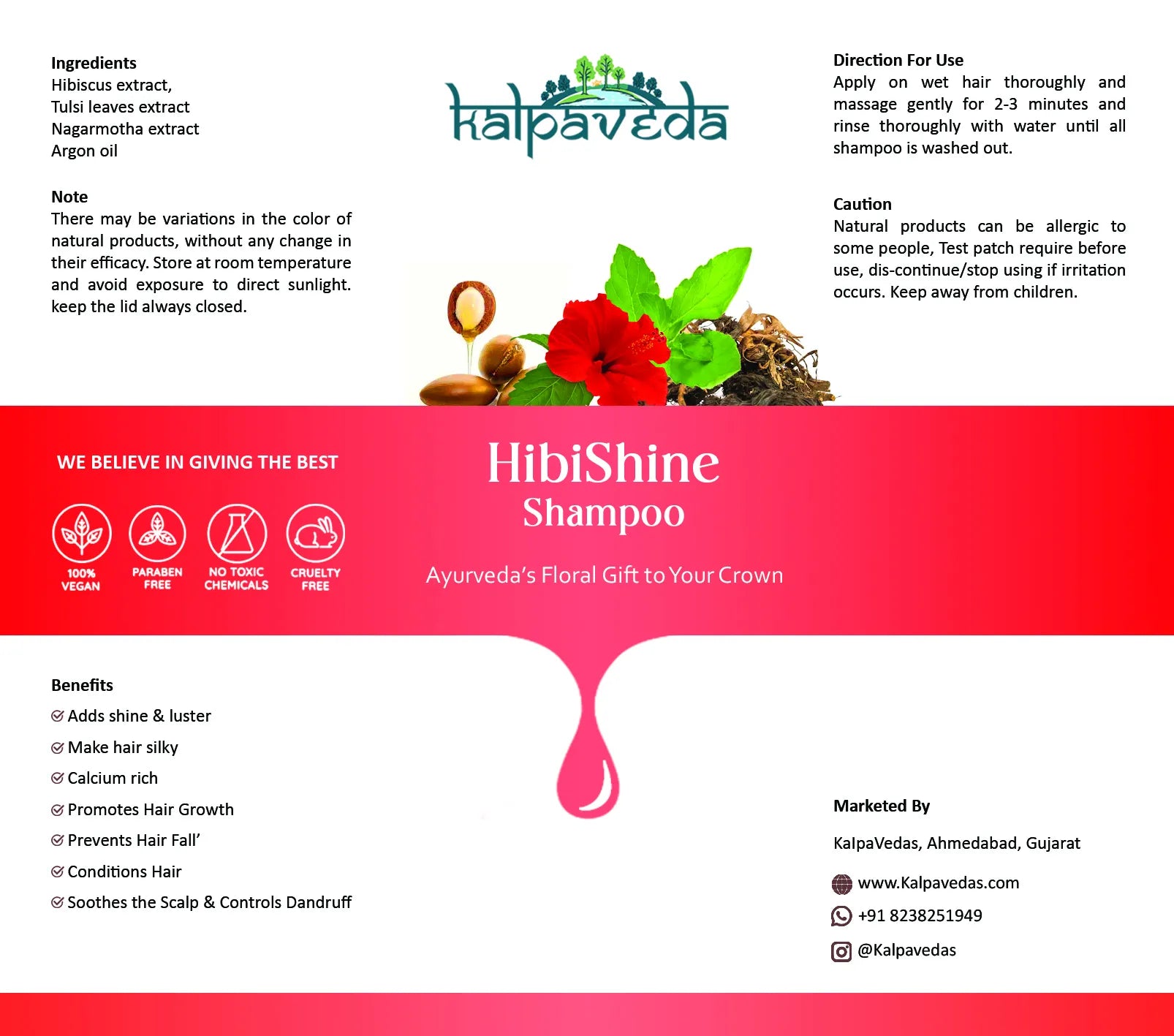 HibiShine Shampoo