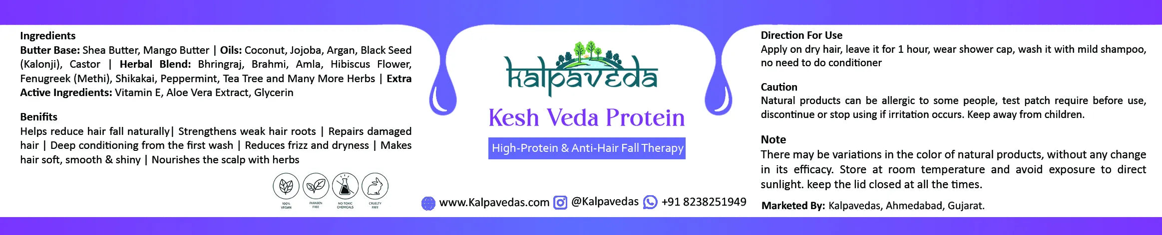 Kesh Veda Protein Hair Spa